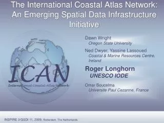 The International Coastal Atlas Network: An Emerging Spatial Data Infrastructure Initiative