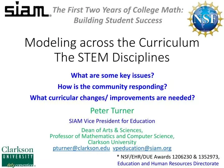 modeling across the curriculum the stem disciplines