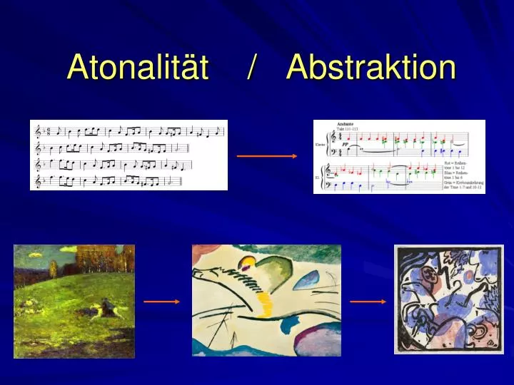 atonalit t abstraktion