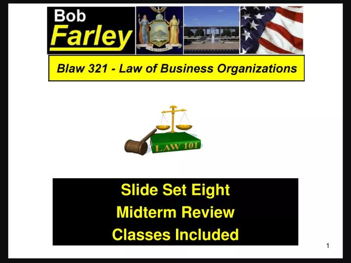 slide set eight midterm review classes included