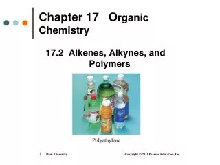 Chapter 17 O rganic Chemistry