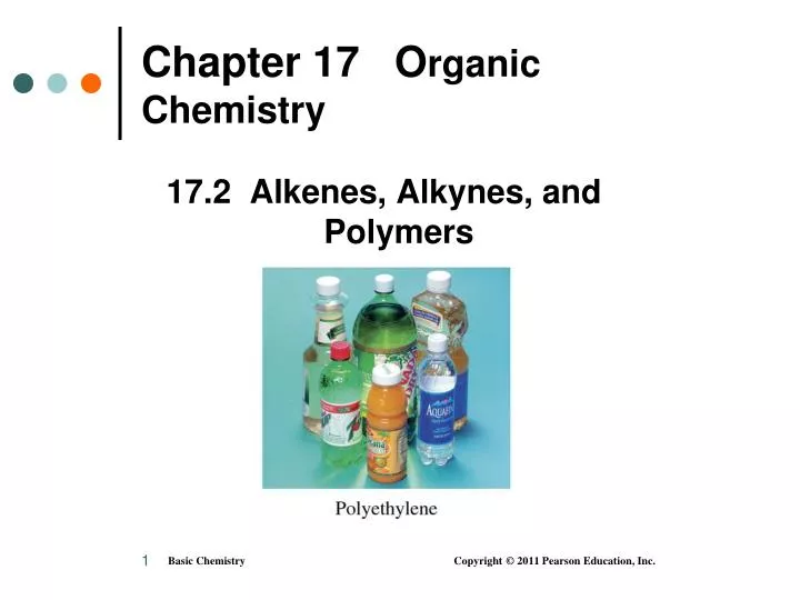 chapter 17 o rganic chemistry