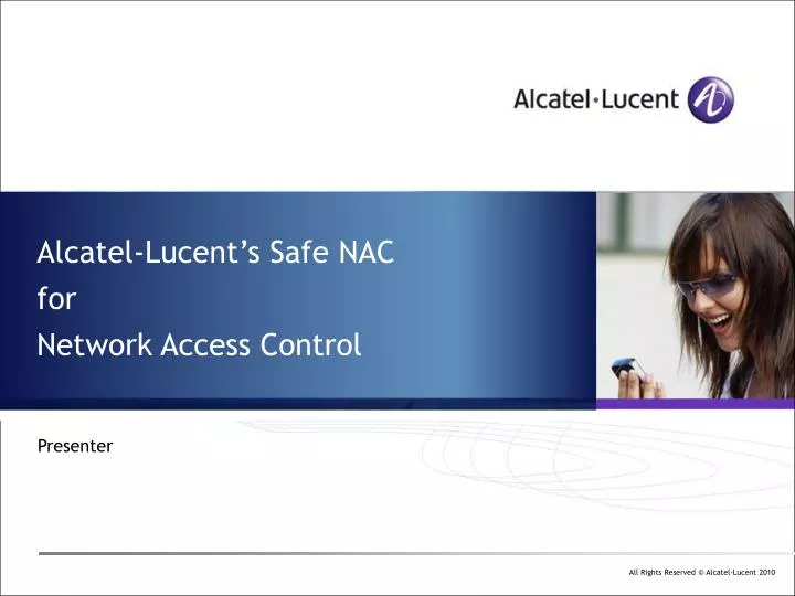 alcatel lucent s safe nac for network access control