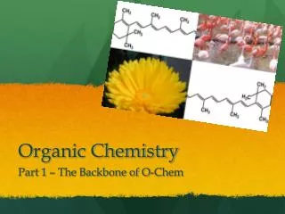 Organic Chemistry