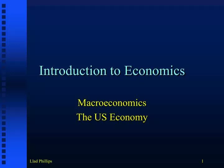 introduction to economics