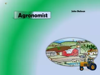 Agronomist
