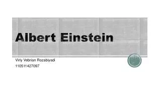 albert einstein
