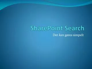 sharepoint search