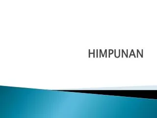 himpunan