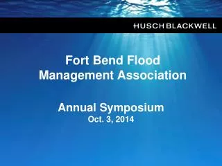 Fort Bend Flood Management Association