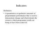 Indicators - slide 1