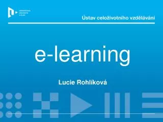 e l earning lucie rohl kov