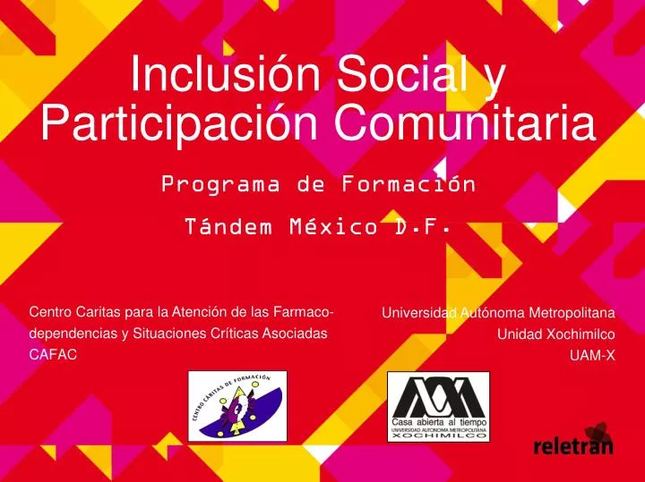 PPT - Inclusión Social Y Participación Comunitaria PowerPoint ...