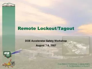 Remote Lockout/Tagout
