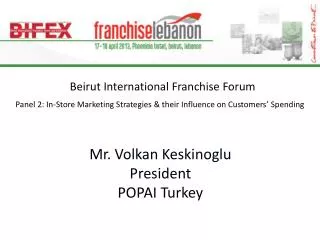 Beirut International Franchise Forum