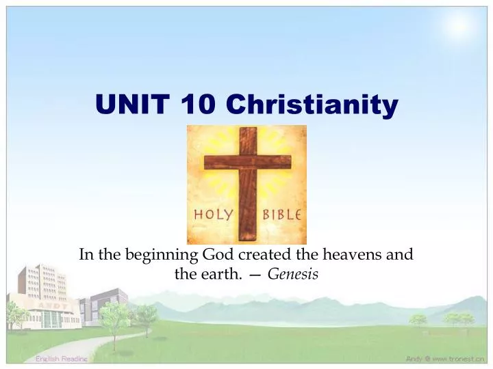unit 10 christianity
