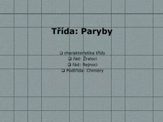t da paryby
