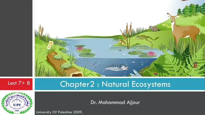 chapter2 natural ecosystems dr mohammad ajjour