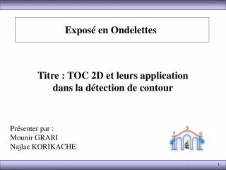 expos en ondelettes