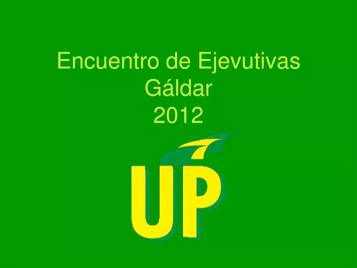 encuentro de ejevutivas g ldar 2012