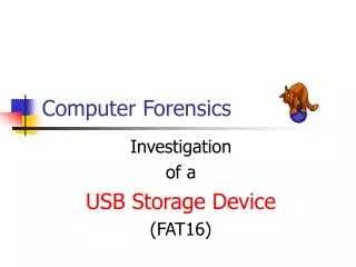 Computer Forensics