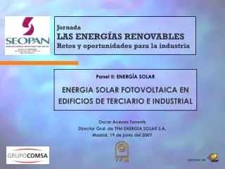 panel ii energ a solar energia solar fotovoltaica en edificios de terciario e industrial