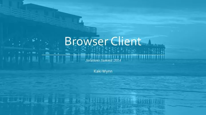 browser client