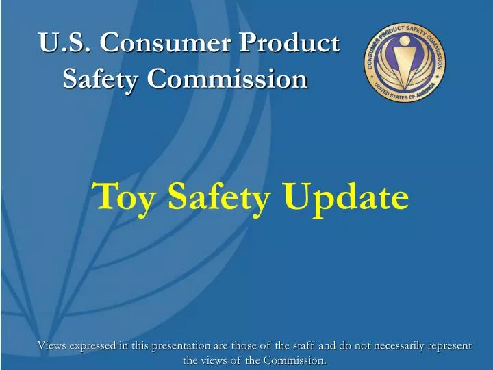 u s consumer product safety commission