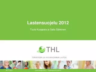 lastensuojelu 2012