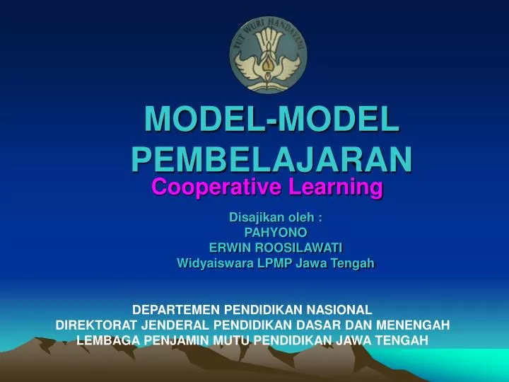 model model pembelajaran