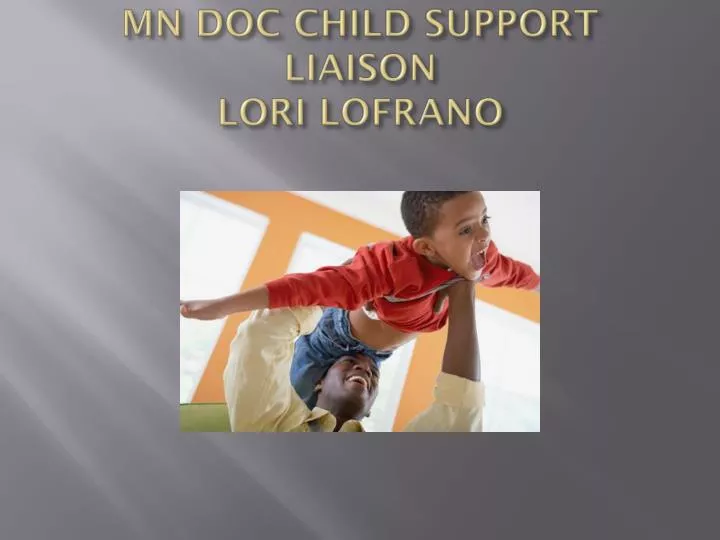 mn doc child support liaison lori lofrano