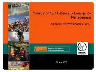 Ministry of Civil Defence &amp; Emergency Management