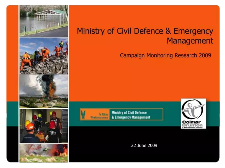 ministry of civil defence emergency management