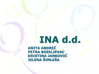 ina d d