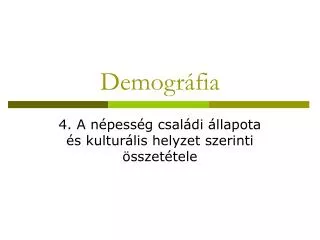 demogr fia