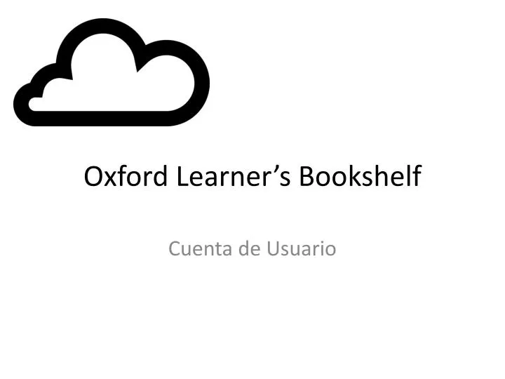oxford learner s bookshelf