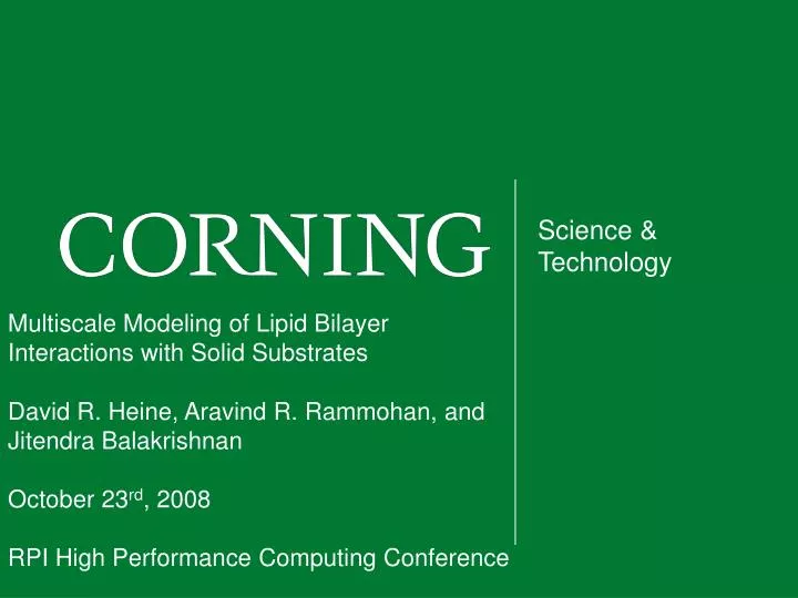 multiscale modeling of lipid bilayer interactions with solid substrates