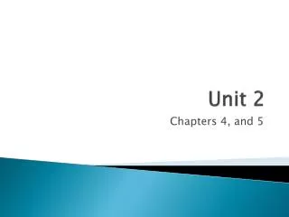 unit 2