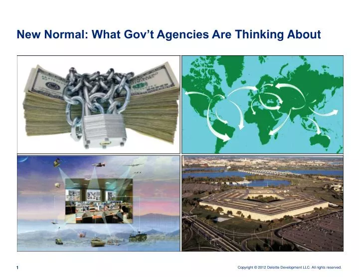 new normal what gov t agencies are thinking about