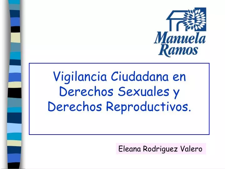 vigilancia ciudadana en derechos sexuales y derechos reproductivos