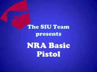 The SIU Team presents