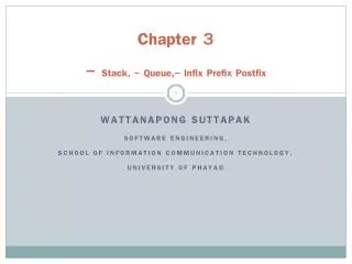 chapter 3 stack queue infix prefix postfix