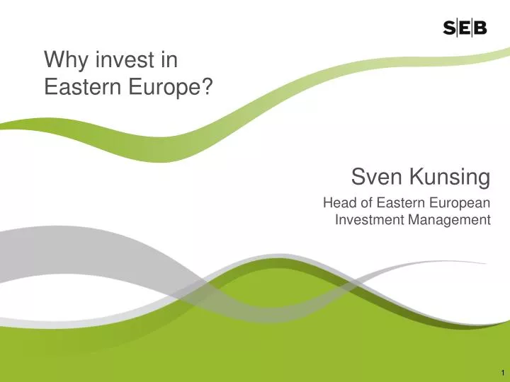 sven kunsing head of eastern european investment management
