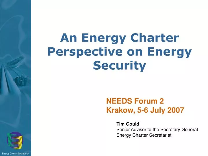 an energy charter perspective on energy security