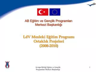 ldv mesleki e itim program ortakl k projeleri 2008 2010