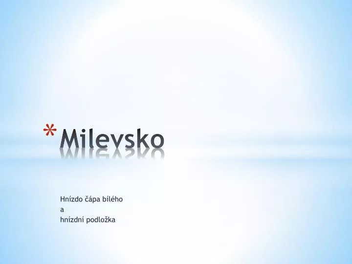 milevsko