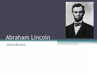 abraham lincoln