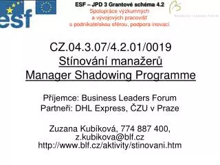 cz 04 3 07 4 2 01 0019 st nov n mana er manager shadowing programme