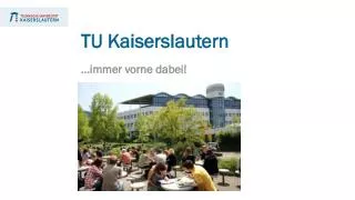 tu kaiserslautern