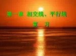 第一章 相交线、平行线 复 习 - slide 1